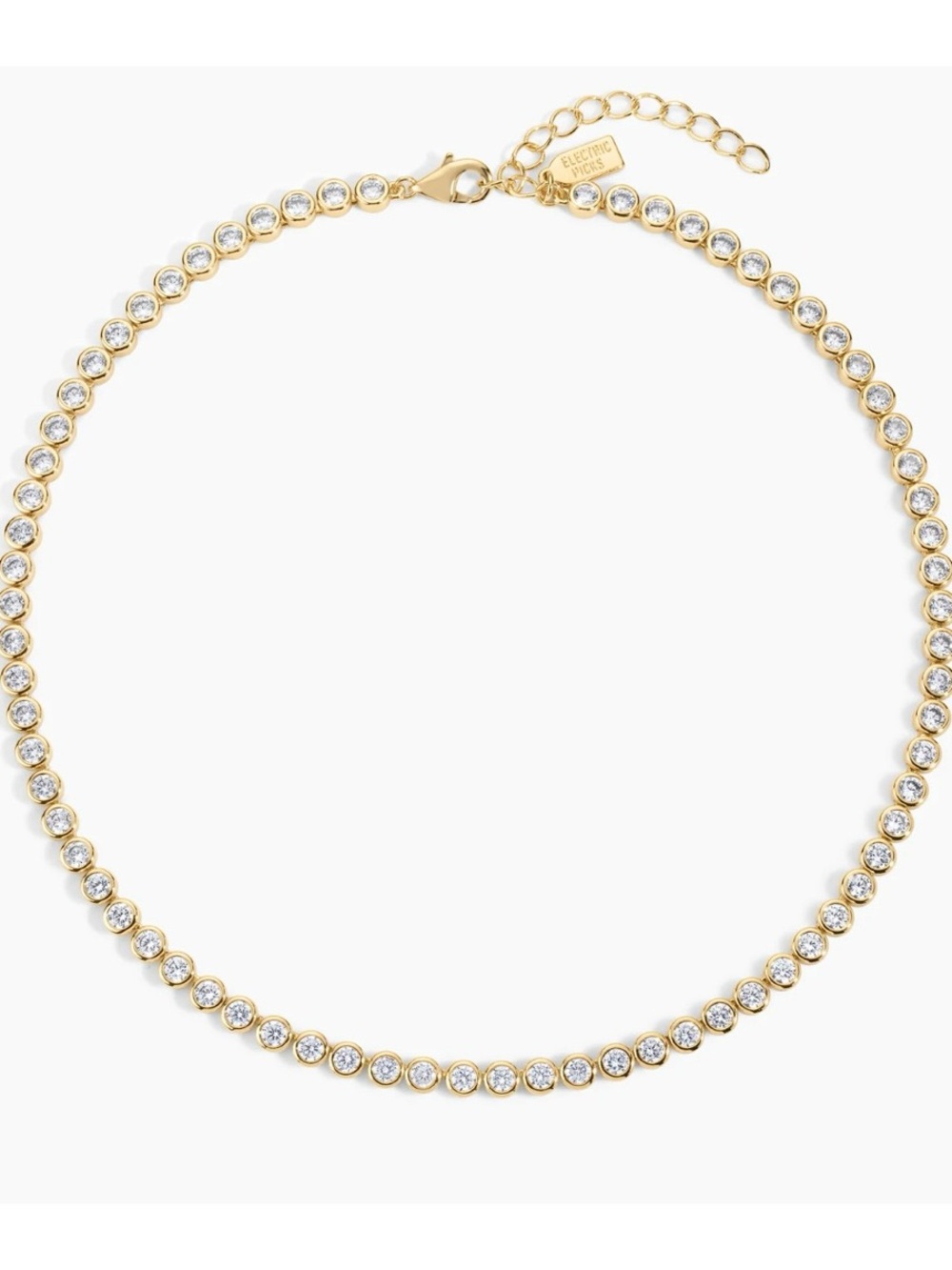 Electric Picks Jewel Necklace (Gold)